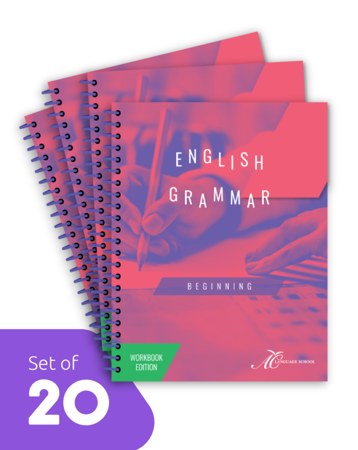 WB | Set of 20 | Beginning English  Grammar