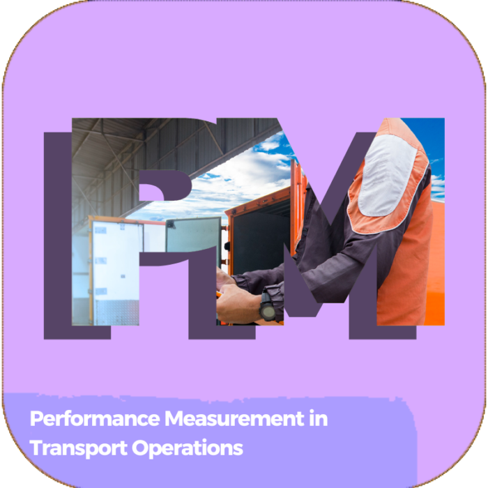 Performance Measurement in Transport Operations | Transportation | Online Courses