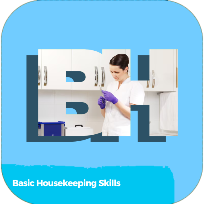 Basic Housekeeping Skills | Health Care | Online Courses