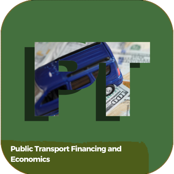 Public Transport Financing and Economics | TRANSPORTATION | ONLINE COURSES
