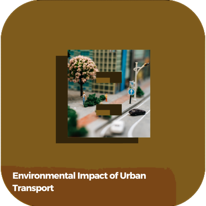 Environmental Impact of Urban Transport | TRANSPORTATION | ONLINE COURSES