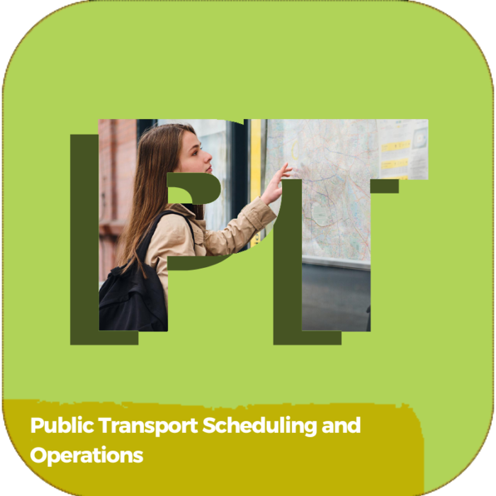 Public Transport Scheduling and Operations | TRANSPORTATION | ONLINE COURSES