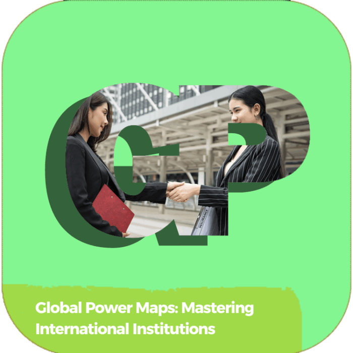 Global Power Maps: Mastering International Institutions | Global Diplomacy & Leadership Excellence