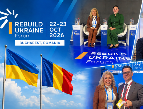 AC Global Learning & AC Language School Join Rebuilding Ukraine Forum in Bucharest by Special Invitation of CCIR